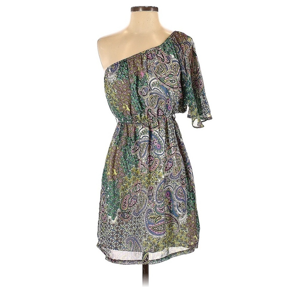 Susie Rose Retro One Sided  Dress | SIZE S (3-5)